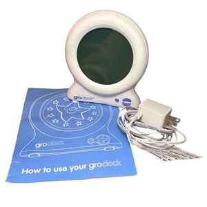 The GRO Company Groclock Sleep Trainer Nursery Bedtime Baby Clock‎ Tested